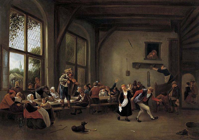 Jan Steen Country Wedding China oil painting art